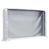 vidaXL tűzifa &aacute;llv&aacute;ny esőv&eacute;dővel 250x25x150 cm Horganyzott ac&eacute;l