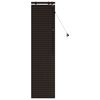 vidaXL Zsaluzia S&ouml;t&eacute;t Barna 50 x 160 cm 35 mm Massz&iacute;v Paulownia fa