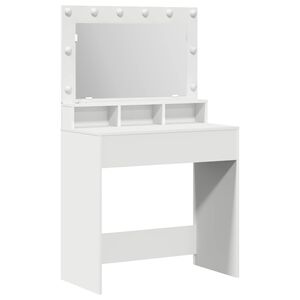 vidaXL &Ouml;lt&ouml;zk&ouml;dőasztal Feh&eacute;r 78,5 x 41 x 135 cm Szerelt Fa