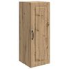 vidaXL Fali szekr&eacute;ny 33 x 34,5 x 90 cm Szerelt Fa K&eacute;zműves T&ouml;lgy