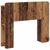 vidaXL Fejhajt&oacute; szekr&eacute;ny t&aacute;rol&oacute;val Antik Fa Szerelt Fa