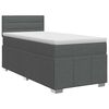 vidaXL Boxspring &aacute;gy matraccal S&ouml;t&eacute;tsz&uuml;rke 90 x 190 cm Sz&ouml;vet
