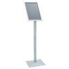vidaXL Pedestal poszter &aacute;llv&aacute;ny Ez&uuml;st 32 x 27 x 119 cm &Ouml;nt&ouml;ttvas