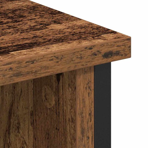 vidaXL TV szekr&eacute;ny garnit&uacute;ra &Ouml;reg fa 100 x 35 x 45 cm Faanyag