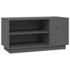 vidaXL sz&uuml;rke t&ouml;m&ouml;r fenyőfa TV-szekr&eacute;ny 80 x 35 x 40,5 cm