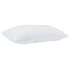 vidaXL Paplan párnával 3 pcs Fehér Mikroszálas