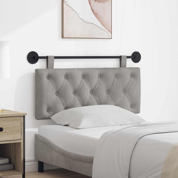 vidaXL Fali Fejt&aacute;mla Vil&aacute;gossz&uuml;rke 110 x 55 x 7 cm B&aacute;rsony