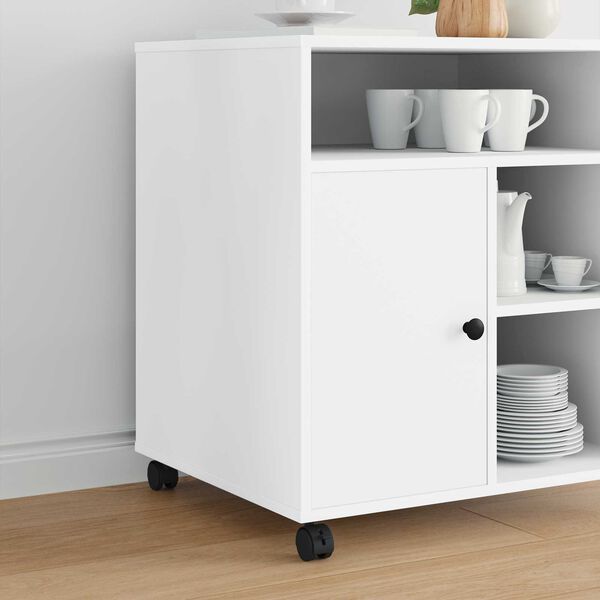 vidaXL Kerekek Fekete Vas &eacute;s Polipropil&eacute;n