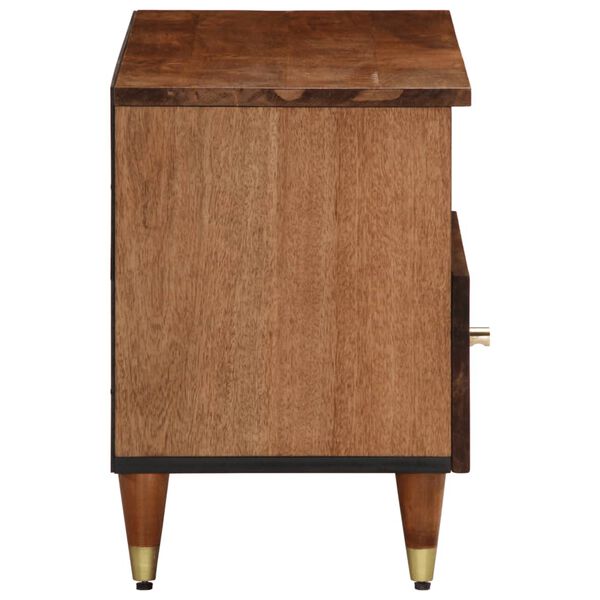 vidaXL tömör mangófa TV-szekrény 80 x 33 x 46 cm
