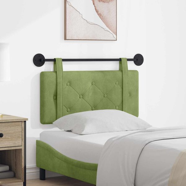 vidaXL Fali Fejt&aacute;mla Vil&aacute;gos z&ouml;ld 90 x 55 x 5 cm B&aacute;rsony