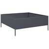 vidaXL antracitsz&uuml;rke ac&eacute;l kerti magas&aacute;gy&aacute;s 100 x 100 x 25 cm