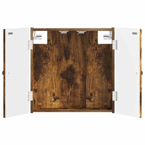 vidaXL Darts szekr&eacute;ny BREDA F&uuml;st&ouml;s T&ouml;lgy 52,5 x 10,5 x 53,5 cm