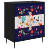 vidaXL Fi&oacute;kos szekr&eacute;ny MAINZ Vir&aacute;gos minta 66 x 36,5 x 76 cm