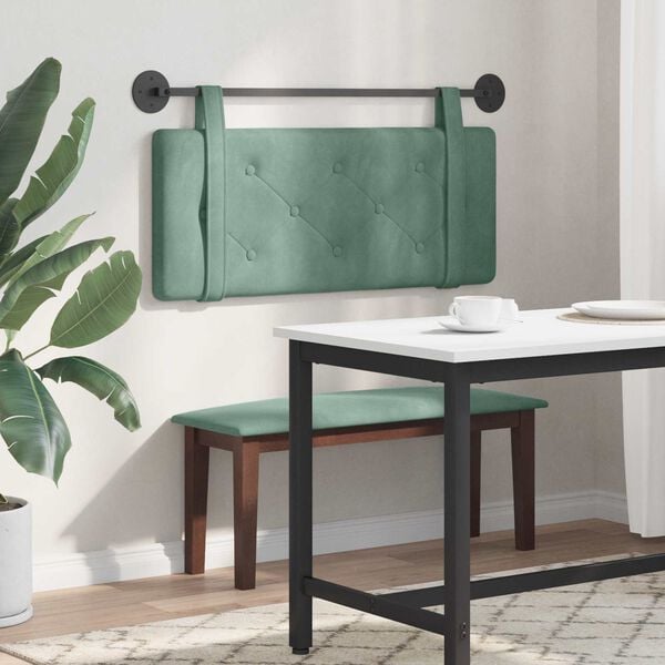 vidaXL Fali Fejt&aacute;mla Tengeri Z&ouml;ld 110 x 55 x 5 cm B&aacute;rsony