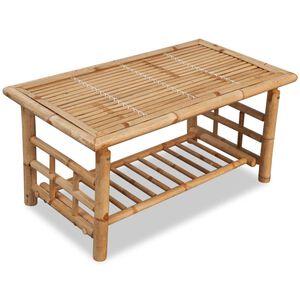 vidaXL bambusz doh&aacute;nyz&oacute;asztal 90 x 50 x 45 cm