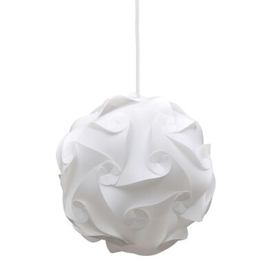 Kerek dekoratív moduláris függő lámpa fehér
