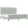 vidaXL Boxrug&oacute;s &aacute;gy fejt&aacute;ml&aacute;val Vil&aacute;gossz&uuml;rke 200 x 200 cm B&aacute;rsony