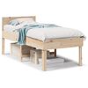 vidaXL t&ouml;m&ouml;r fenyőfa &aacute;gy matrac n&eacute;lk&uuml;l 75 x 190 cm