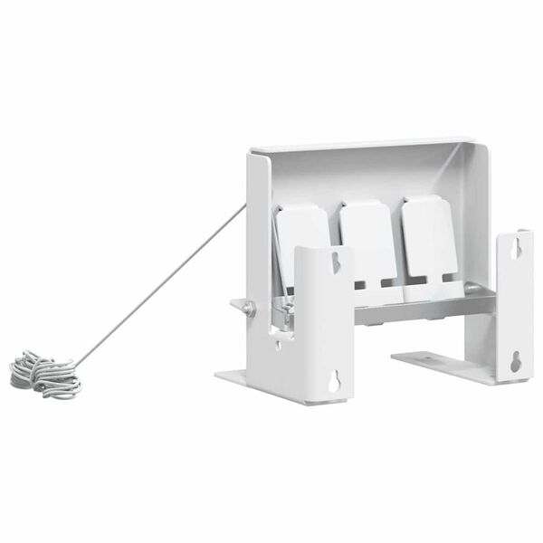 vidaXL 3 lyukú biatlon bukócél visszaállító zsinórral