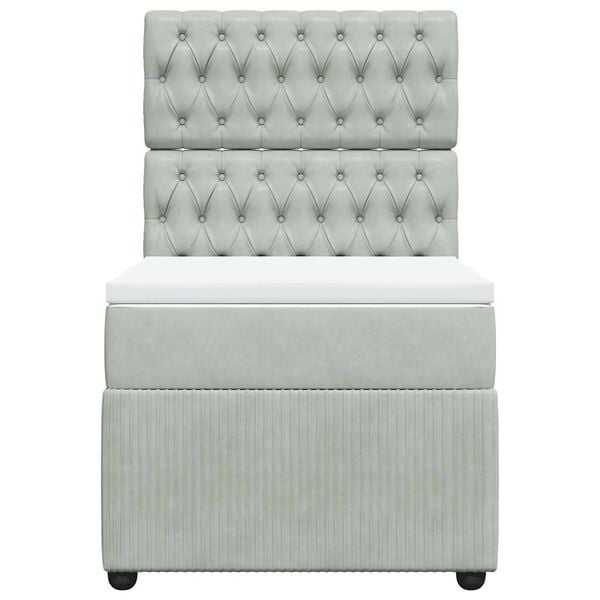 vidaXL vil&aacute;gossz&uuml;rke b&aacute;rsony rug&oacute;s &aacute;gy matraccal 80 x 200 cm