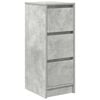 vidaXL betonsz&uuml;rke szerelt fa t&aacute;lal&oacute;szekr&eacute;ny 29,5x34x76 cm