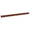 vidaXL Fűszeg&eacute;lyez&eacute;s 50 pcs 102 x 4 x 4 cm Ac&eacute;l Rozsd&aacute;s