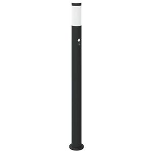 vidaXL szenzoros oszlopl&aacute;mpa 110 cm rozsdamentes ac&eacute;l IP44
