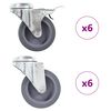 vidaXL 12 db h&aacute;tfuratos &ouml;nbe&aacute;ll&oacute; g&ouml;rgő 75 mm