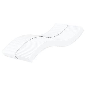 vidaXL feh&eacute;r H2/H3 kem&eacute;nys&eacute;gű habmatrac 80x200 cm