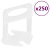 vidaXL 250 db csempeszintező &eacute;k 3 mm
