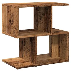 vidaXL &eacute;jjeliszekr&eacute;ny r&eacute;gi fa 50x30x51,5 cm G&eacute;pi fa