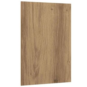 vidaXL Dekor Panelek 12 db K&eacute;zműves T&ouml;lgy 15 x 21 x 0,27 cm Szerelt Fa