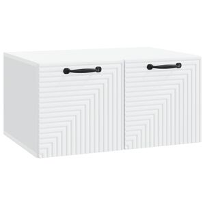 vidaXL Fali TV szekr&eacute;ny Feh&eacute;r 59,5 x 41 x 30 cm Szerelt Fa
