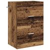 vidaXL F&uuml;rdőszoba Mosogat&oacute; Alatti Szekr&eacute;ny Antik Fa 56 x 37,5 x 81 cm