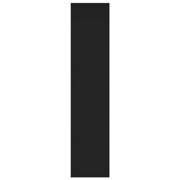 vidaXL fekete könyvszekrény/térelválasztó 100 x 30 x 135 cm