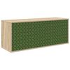 vidaXL Fals&iacute;that&oacute; TV Szekr&eacute;ny GELEEN 102 x 33 x 40 cm Sonoma T&ouml;lgy