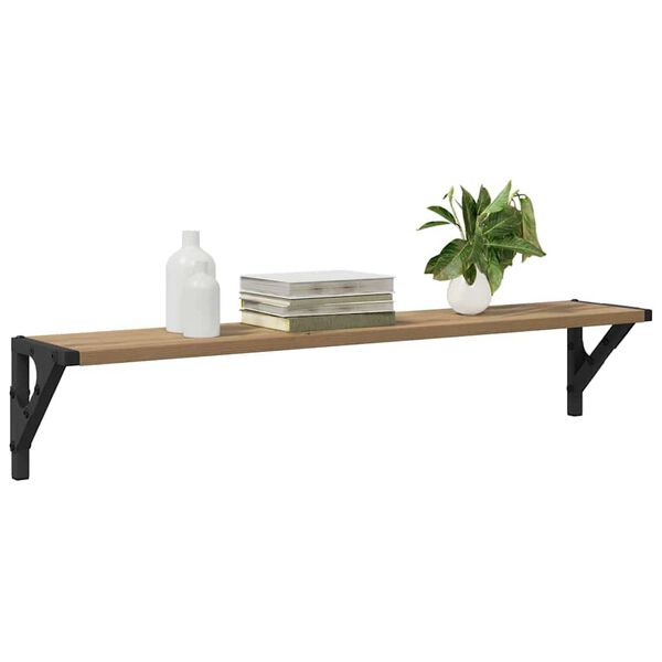 vidaXL Falpolcok 2 pcs Artisan tölgy 80 x 15 x 15,5 cm Faanyag