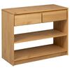 vidaXL SAUDA t&ouml;lgysz&iacute;nű t&ouml;m&ouml;r fenyőfa t&aacute;lal&oacute;asztal 89,5 x 36,5 x 73 cm