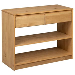 vidaXL SAUDA t&ouml;lgysz&iacute;nű t&ouml;m&ouml;r fenyőfa t&aacute;lal&oacute;asztal 89,5 x 36,5 x 73 cm