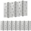 vidaXL Zsan&eacute;r 16 db 125 x 75 x 13 mm Ez&uuml;st Ac&eacute;l