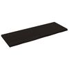 vidaXL s&ouml;t&eacute;tbarna kezelt t&ouml;m&ouml;r fa f&uuml;rdőszobai pult 140x50x(2-4) cm