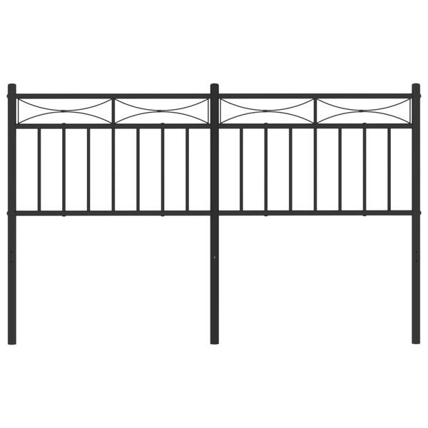 vidaXL fekete f&eacute;m fejt&aacute;mla 140 cm