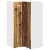 vidaXL Fali sarokszekr&eacute;ny PORTO &Ouml;reg fa 57 x 57 x 100 cm Szerelt Fa