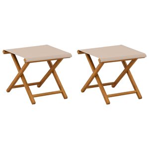 vidaXL Hinta&aacute;gy 2 pcs T&ouml;m&ouml;r Eukaliptusz Fa B&eacute;zs