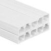 vidaXL PVC k&aacute;belcsatorn&aacute;k 30 x 20 mm 10 m