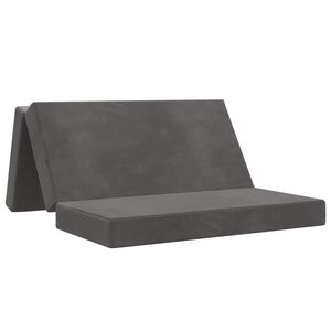 vidaXL &Ouml;sszecsukhat&oacute; kanap&eacute;&aacute;gy 140 x 67 x 45 cm S&ouml;t&eacute;tsz&uuml;rke