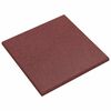vidaXL Es&eacute;s elleni v&eacute;delmi csemp&eacute;k 18 db Piros 50 x 50 cm Gumi