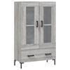 vidaXL sz&uuml;rke sonoma szerelt fa magasszekr&eacute;ny 69,5 x 31 x 115 cm
