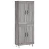 vidaXL sz&uuml;rke sonoma szerelt fa magasszekr&eacute;ny 69,5 x 34 x 180 cm