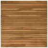vidaXL Asztallap 80 x 80 x 3,5 cm N&eacute;gyzet T&ouml;m&ouml;r Teakfa Term&eacute;szetes